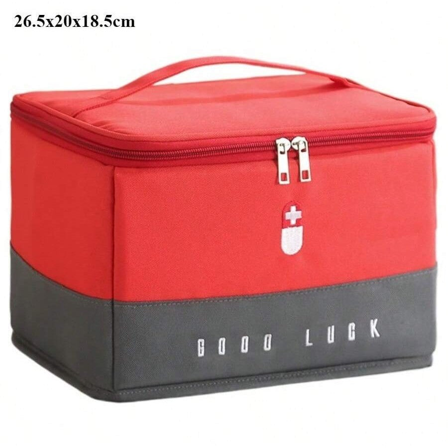 Medical Bag Portable Travel First Aid Kit Waterproof Large Capacity Medicine Storage Organizer Emergency Bag Camping