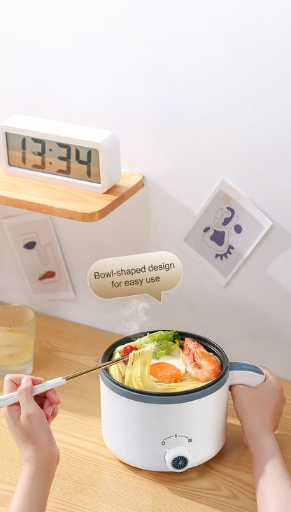 Panela Elétrica de Arroz Multicooker Multifuncional Panela de Sopa Mini Hotpot Eletrodomésticos de Cozinha Ofertas para 1-2 Pessoas