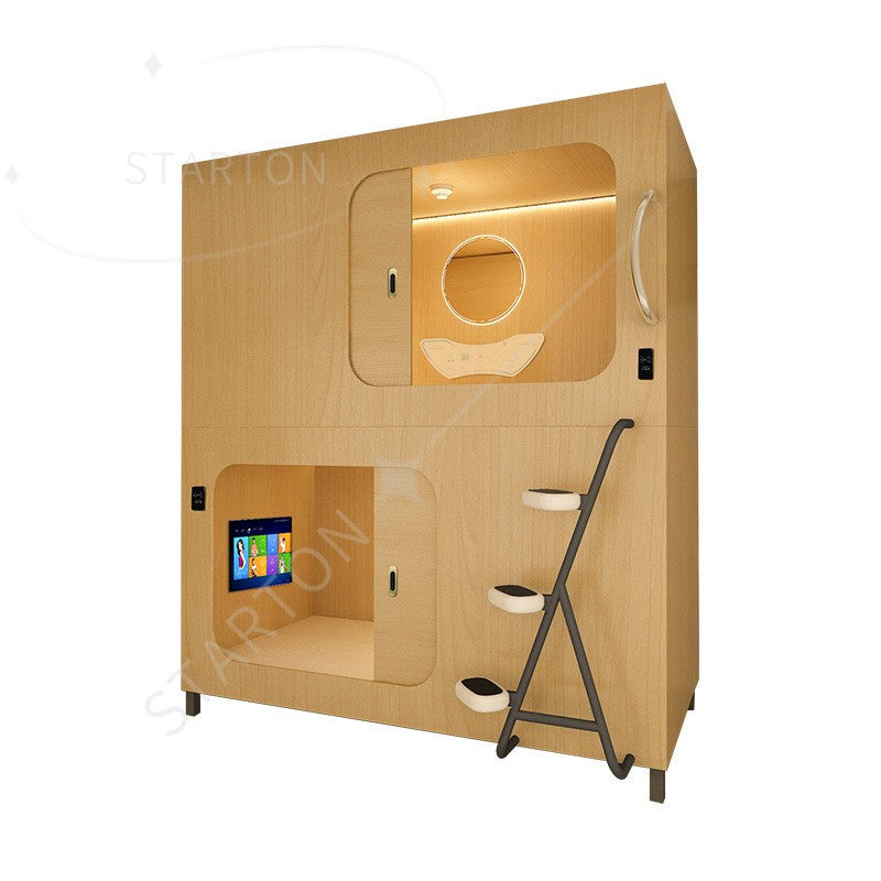 Multifunctional Youth Hostel Bed Upper Lower Bunk Beds for Apartment Space-Saving Capsule High Low Bed for Schools & Hotels