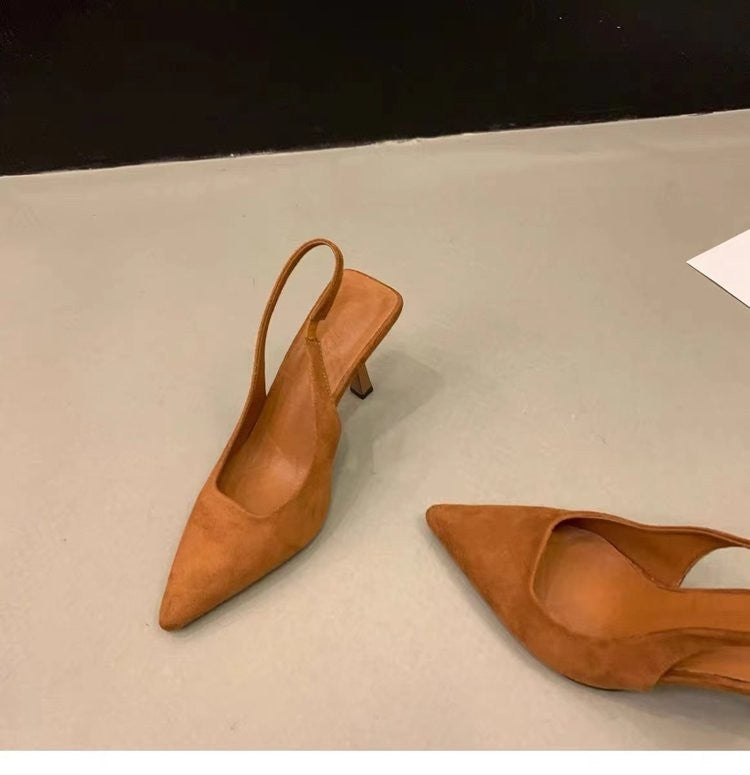 Sandália Feminina de Salto Alto Agulha Bico Fino, Sexy e Elegante, Perfeita para Qualquer Ocasião