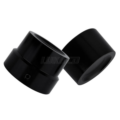 Motorcycle Front Rear Axle Nut Covers Caps Kit For Harley Sportster 883 1200 Touring Dyna Road King Softail Fat Bob Breakout