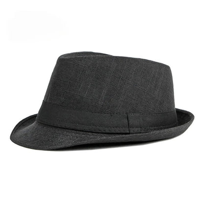 Chapéu de Lã para Casamento Primavera Verão para Homens de Meia-Idade, Casal, Moda Outono Inverno, Festa Xadrez, Design de Luxo, Chapéu Jazz Fedora para Mulheres