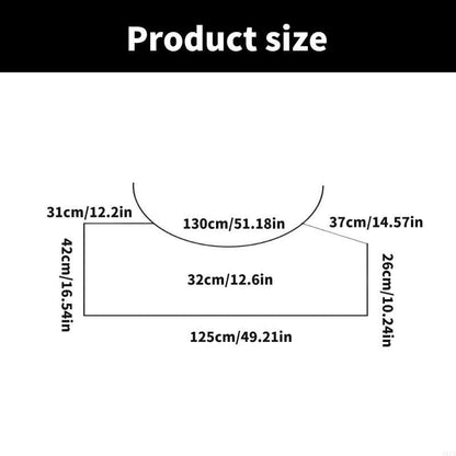 Women Checkered Wrap Skirt Hiphop Streetwear Hip Scarf Tie Up Layered Underskirt 517D