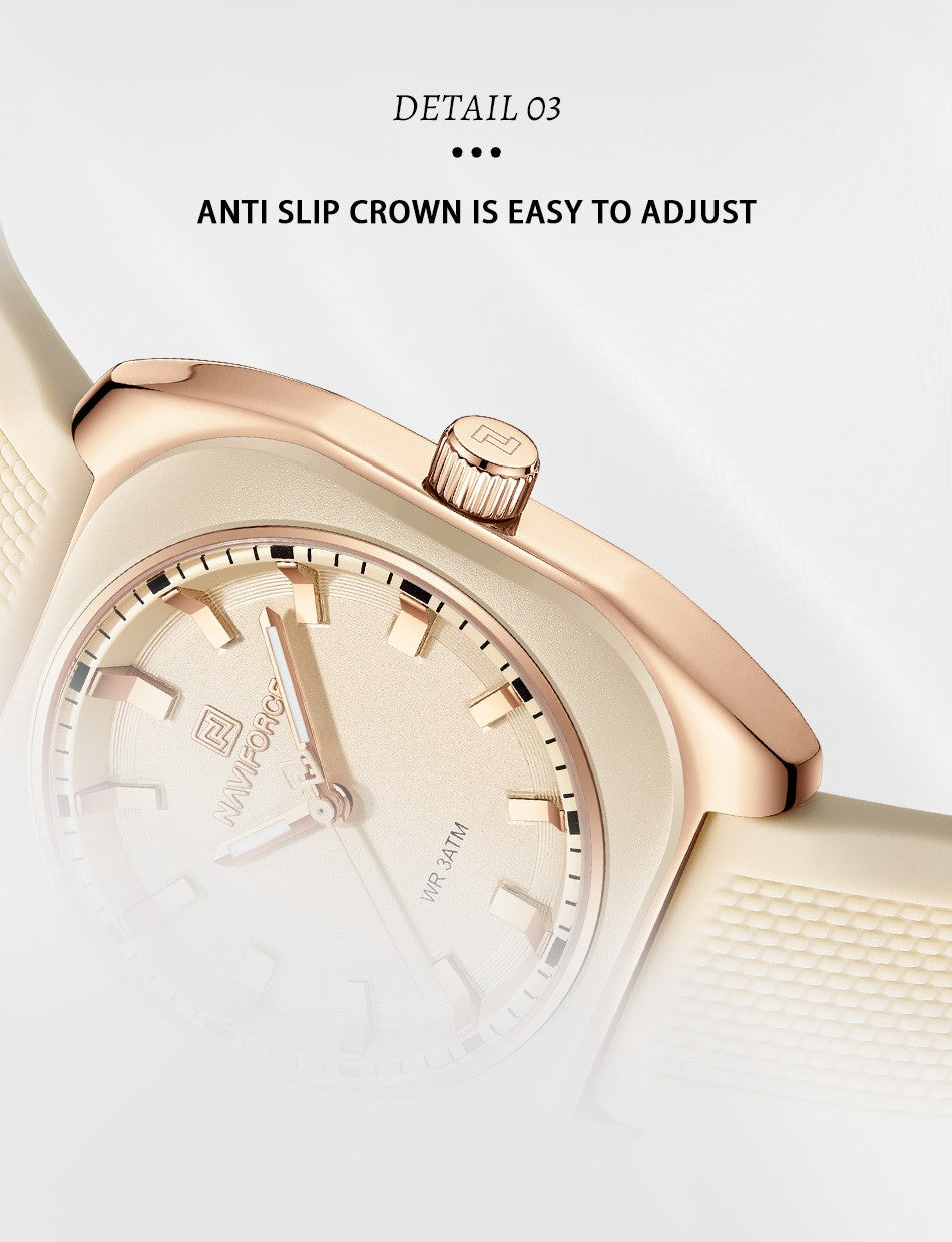 NAVIFORCE Elegant Watch For Women Fashion Quartz Wristwatch Woman Watches Ladies Festival Valentine's Day Gift Clock Reloj Mujer