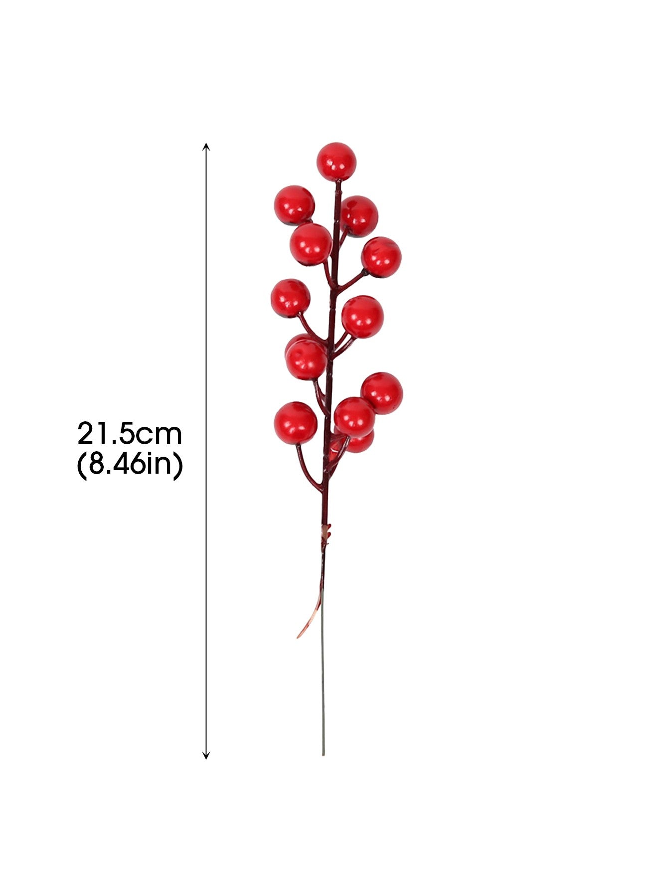 20/1Pcs Christmas Artificial Berries Fake Holly Berry Flower Stamen Bouquet DIY Christma Wreath Xmas New Year Gifts Table Decor