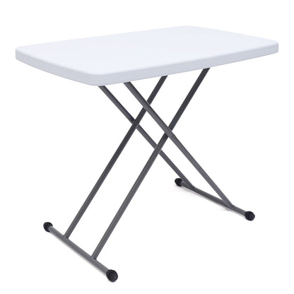 Portable Folding Table?Adjustable Height and Foldable Design Table,HDPE and steel Material,High Stability Table