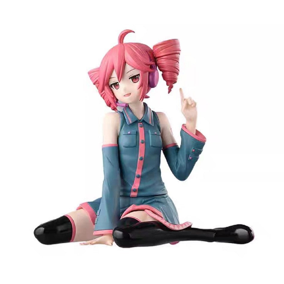 Original SEGA Utau Kasane Teto Premium Chokonose Action Figure PVC Model Collection Anime Figurine Birthday Gift