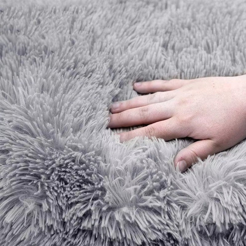 Cama para animais de estimação macia e quente com pelúcia longa, adequada para animais de estimação de pequeno a médio porte, adequada para gatos e cães, lavável na máquina