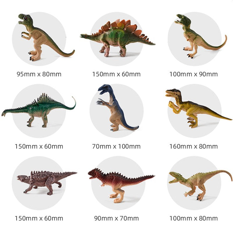 Brinquedo de Dinossauro de Simulação para Menino, Modelos Jurássicos, Figuras de Ação em PVC, Tiranossauro, Mundo Animal, Parque, Presente para Crianças de 3 Anos