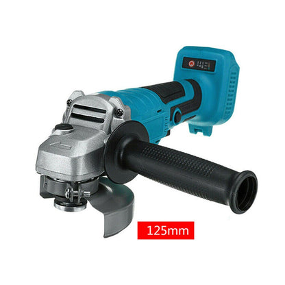 Conjunto combinado de esmerilhadeira angular elétrica sem escova de 125mm de 18V para parafusadeira de impacto e ferramenta elétrica Makita
