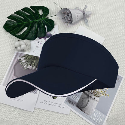 Custom Sun Hat Personalized Tennis Caps Adjustable Beach Hat Men Women Outdoor Sports Golf Hat Embroidery Print DIY Team Logo