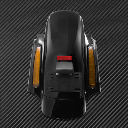 Motorcycle Rear Fender System Extension LED Fascia Set For Harley Touring 2009-2024 CVO Road Street Glide FLHR Ultra Limited