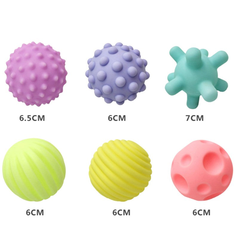 Bolas Sensoriais Brinquedo Para Bebê Chocalhos Brinquedo Com Textura Para As Mãos Toque Agarre Bola De Massagem Para Bebês Desenvolvimento Dos Sentidos Brinquedos Para Bebês De 0 A 12 Meses Jogos
