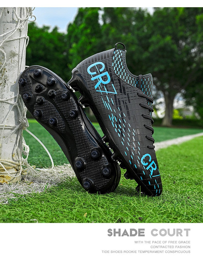 2025 New Men Soccer Shoes Unisex Drop Shipping Football Boots Breathable Sports Cleats Professional Outdoor Ultralight Non-slip