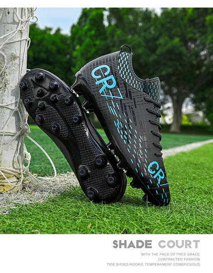 2025 New Men Soccer Shoes Unisex Drop Shipping Football Boots Breathable Sports Cleats Professional Outdoor Ultralight Non-slip