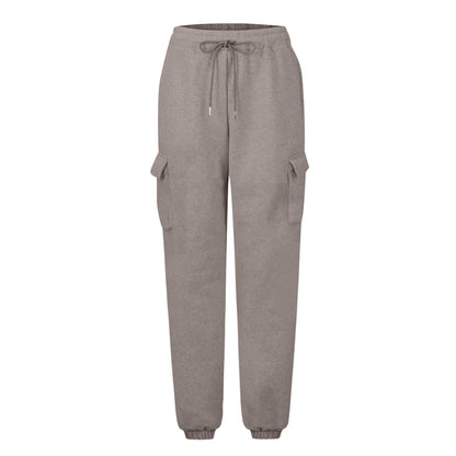 Women's Sweatpants Fleece Lined Baggy Athletic Jogger Trousers With Pockets 2025 Fall Casual Trendy Cargo Pants Fall Outfits