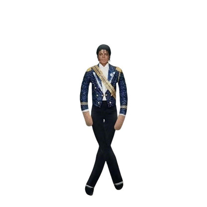 Anime Cosplay MJ Michael Jackson Plush Plushy Prop Doll Plush Stuffed Figure Dolls Room Decoration Abstract Joint Mobility Props