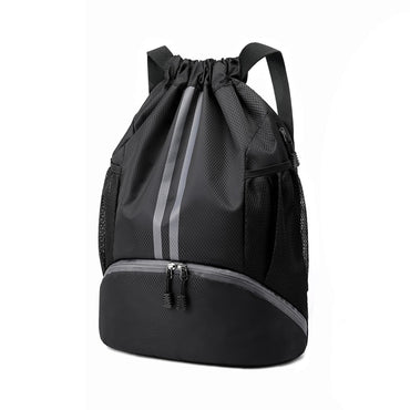 Basketball bag swimming bag Drawstring Backpack fitness Gym Bag with Shoes Compartment Sports Dry Wet Separation Storage Bag