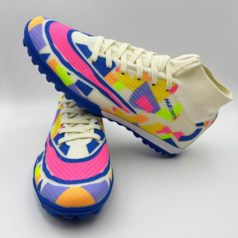 TF/FG Men Soccer Shoes Society Cleats Professional Fast Football Shoes Grass Training Football Field Boots Sneaker Original