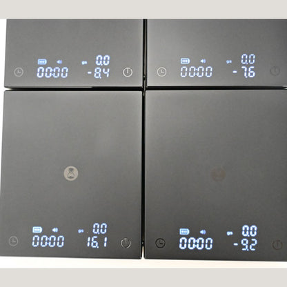 TIMEMORE Basic 2 Black Mirror Pour Over Coffee Scale flow rate display Auto Timer digit Kitchen Food scale espresso 0.1g/2kg