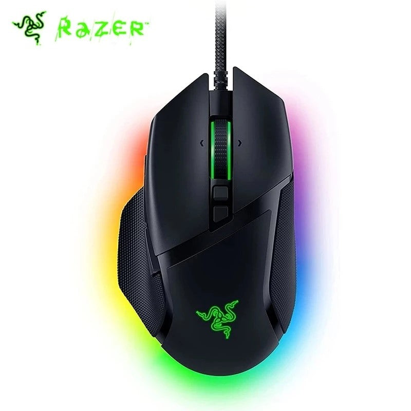 Mouse Gamer Ergonômico Personalizável Razer Basilisk V3 com Switch de Mouse para Jogos Mais Rápido - Iluminação Chroma RGB - Sensor Óptico de 26K DPI