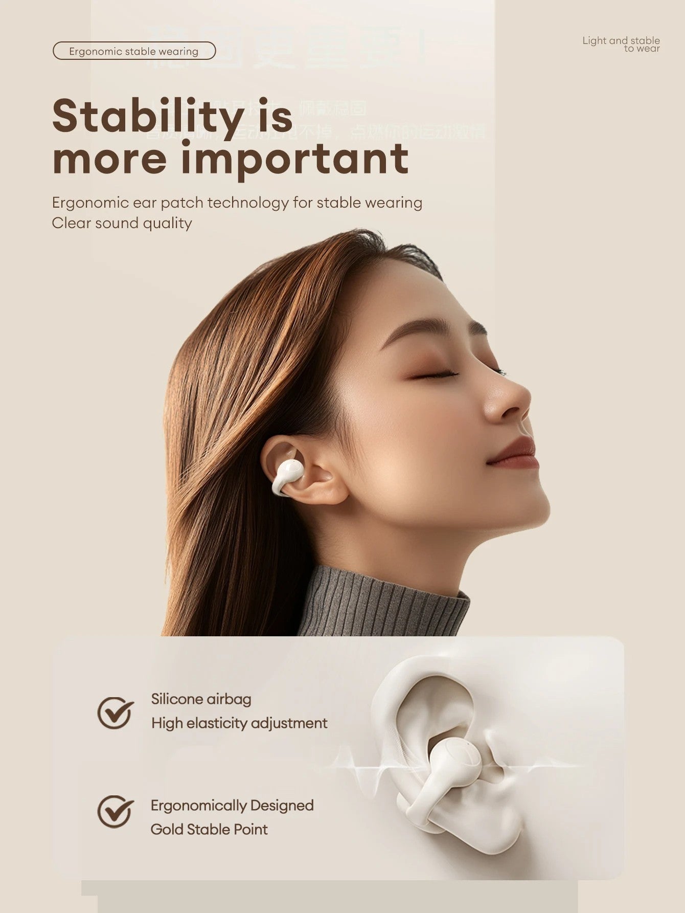 Original Lenovo LP25 Wireless Bluetooth V5.4 Earphones ENC Noise Reduction For HD Calls Headphones Deep Bass Sound Music Earbuds