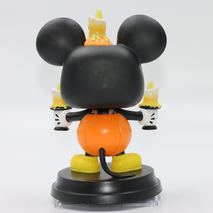 Boneco Funko Pop Disney Halloween Mickey Mouse Brilha no Escuro, Modelo de Coleção de Vinil, Brinquedo de Decoração de Mesa, Presente