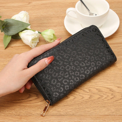 Minimalist PU Leather Leather Women Wallets 6 Colors Glitter Pattern Coin Purse Large Capacity Zipper Storage Bag Women