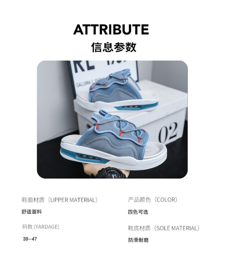 Hot Sale Men's Sandals Outdoor Thick Bottom Sports Casual Sandal for Men Summer Wear-resistant Mans Slipper Slip-on New Fashion