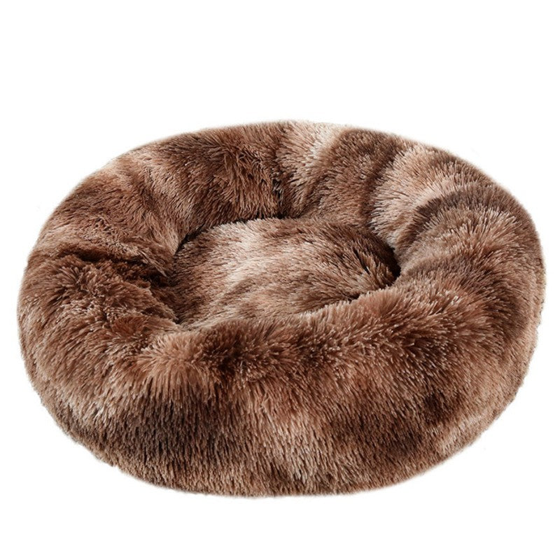 Cama Redonda para Cães, Cama Quente de Inverno para Gatos, Cesto de Pelúcia para Cães, Cama Lavável para Pequenos, Médios e Grandes Cães, Sofá para Gatos