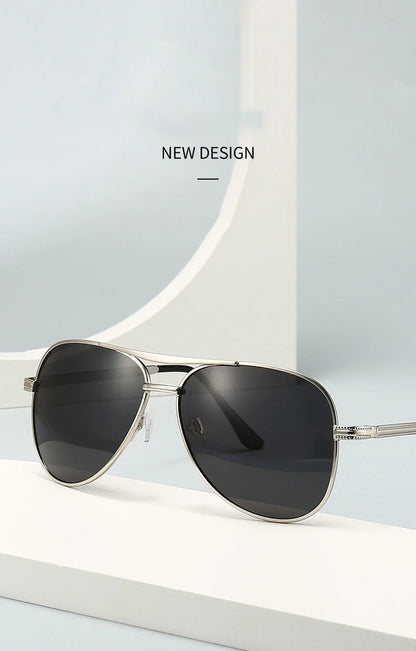 Brand Design Pilot Polarized Sunglasses For Men Women Fashion Trend Outdoor Cycling Car Driving Sun Glasses Goggle Eyewear 2025