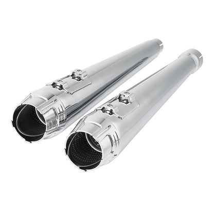 Motorcycle Megaphone Tappered Slip On Exhaust Pipes For Harley Touring Road King Road Glide 2017-2023