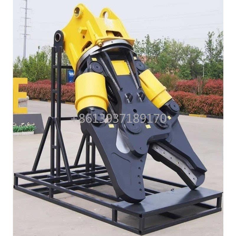 China Durable Construction Metal Processing Double Cylinder Hydraulic Shear