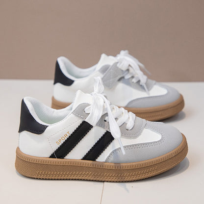 Children Tennis Shoes 2025 New Simple Kids Sneakers for Girls Patchwork Non-slip Boys Causal School Running Sneakers Non-slip