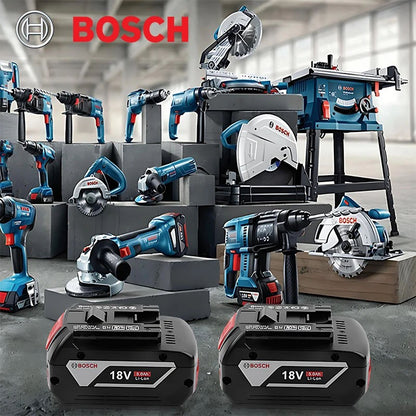 100% Original 18v 6Ah 5Ah 3Ah BOSCH Professional 18V 18650 Bateria 18V Li-ion Substituição para BAT609 BAT609G BAT618 BAT618G