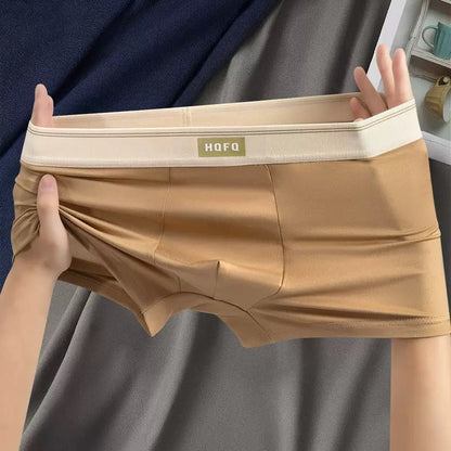 4pcs Men Underwear BoxerShorts Hombre Panties Man Breathable Underpants Sexy Sports Comfort U Convex Male Boxers Large Size 4XL