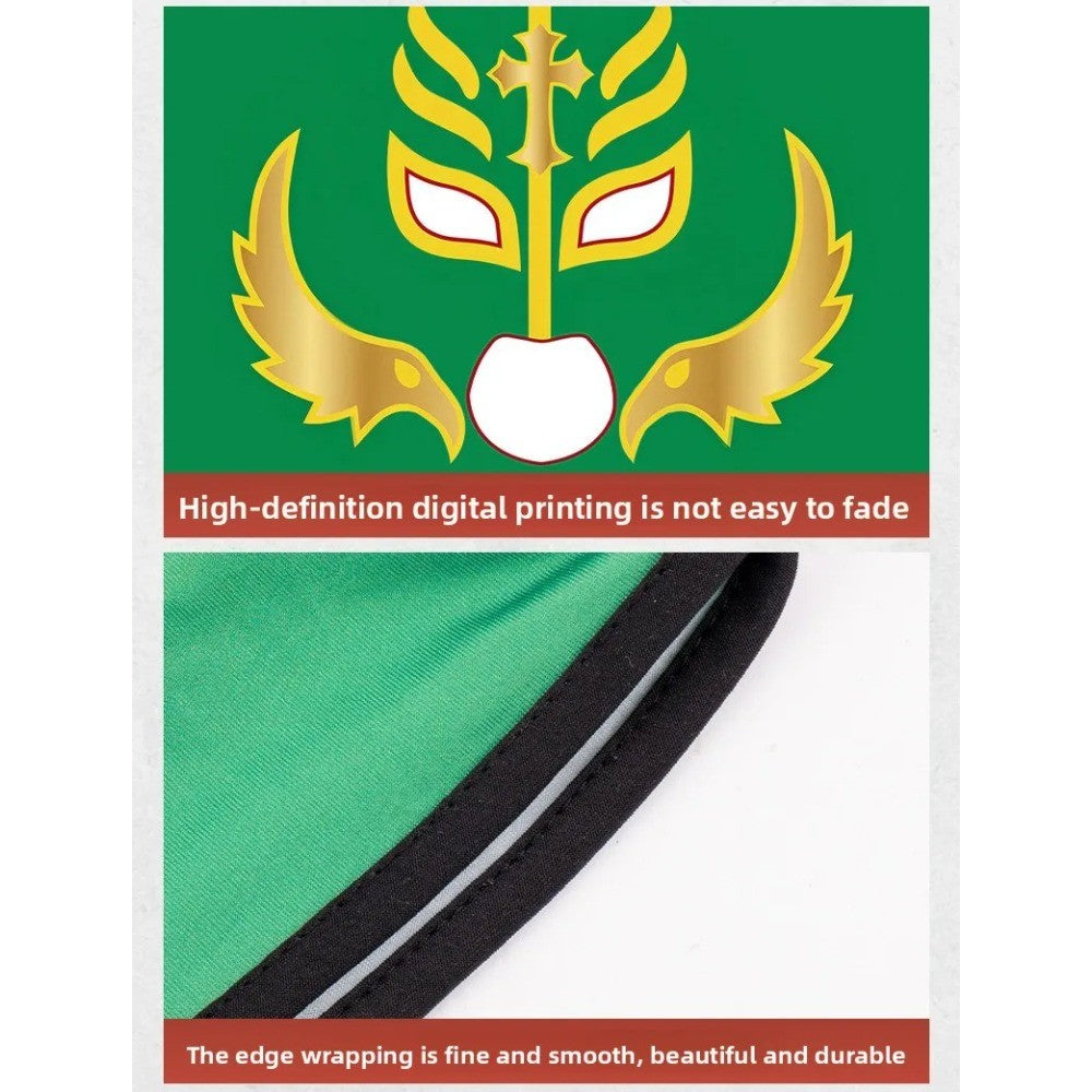 Boxing Mask Wrestling Mask Elastic Milk Silk Mask Lycra Fabric Print Halloween Party Dress Up Costume Party Mask