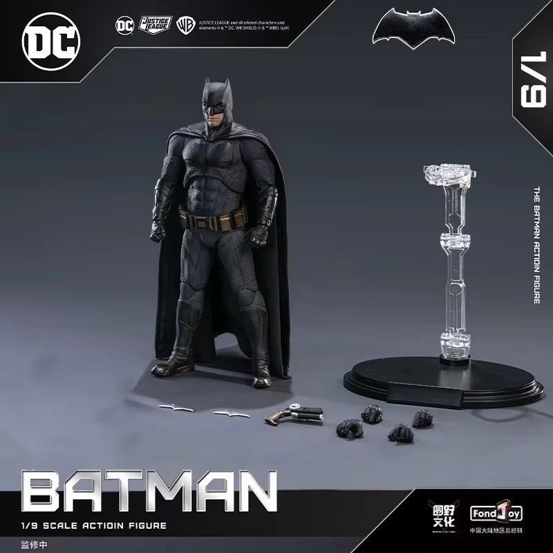 Fondjoy The Batman Anime Figure Pattinson Batman Action Figure Dc Justice League 2024 New Decor Children Toys Birthday Gift