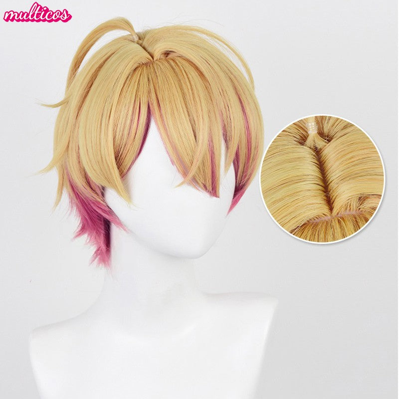 Peruca de Cosplay Oshi no Ko Hoshino Ai Hoshino Ruby Hoshino Akuamarin Arima Kana Peruca de Cosplay Cabelo Resistente ao Calor Perucas de Anime + Touca de Peruca