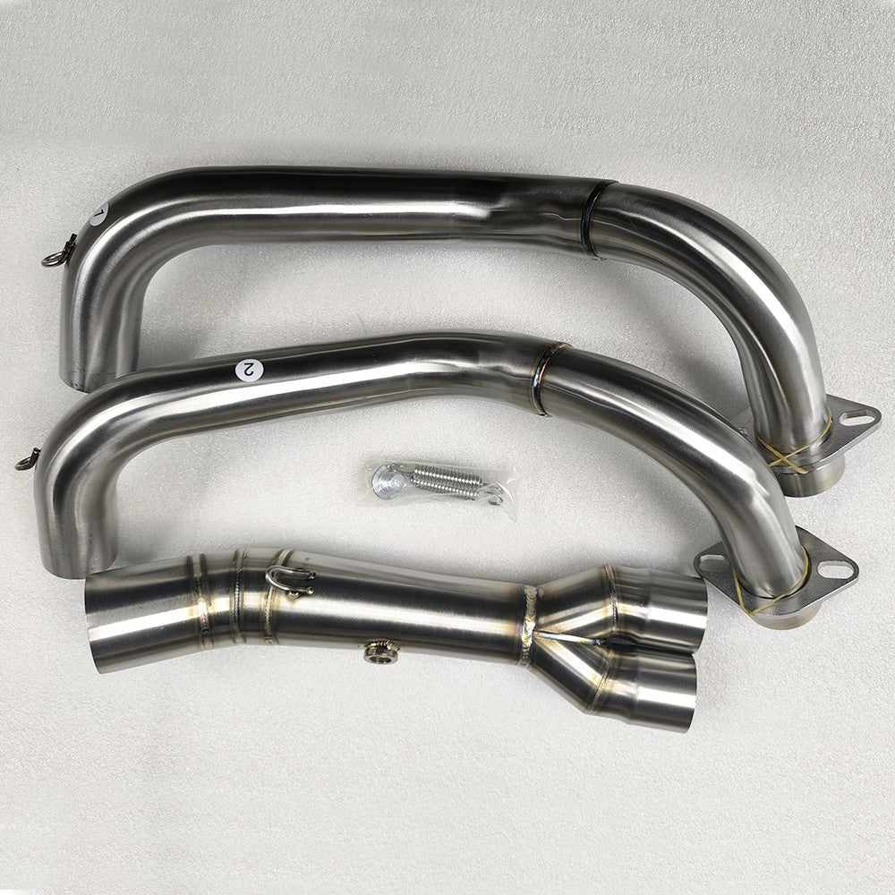 MOTORCYCLE EXHAUST MUFFLER FULL SYSTEM SLIP ON FOR YAMAHA MT07 mt-07 2014-2023 Motorcycle Muffler Exhaust Pipe