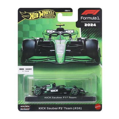 Hot wheels Premium 2025 NEW Formula F1 FW46 Racing Diecast Cars Model Mclaren KICK Sauber Williams Team 1:64 Model Alloy Vehicle