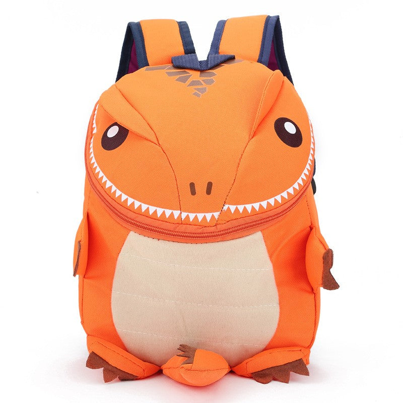 Nova Mochila Escolar Infantil de Dinossauro em Desenho Animado, para Meninas do Jardim de Infância, em Tecido Oxford, Mochila Escolar para Meninos à Prova d'Água, Mochila de Viagem com Animais