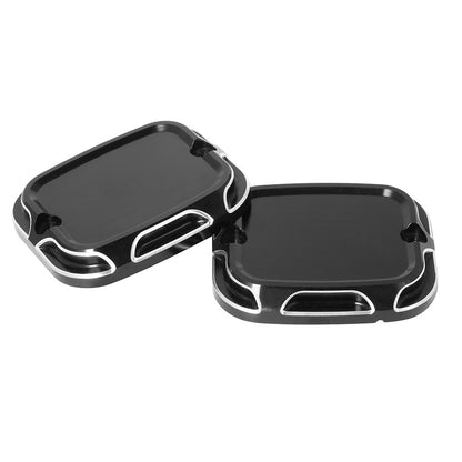 Para Harley Touring Electra Street Glide Road King VRSCR V-Rod FLHR FLHX FLTR Motocicleta CNC Tampa do Cilindro Mestre do Freio Dianteiro