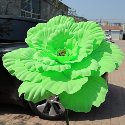 40/50cm Artificial Peony Wedding Party Decoration Large Flower Show Props Fake Flowers DIY Flower Background Wall Decoration