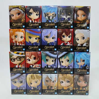 Genuine Bandai Q posket Series Disney Twisted Leona Jack Ruggie Wonderland Azul Ashengrotto Colecionáveis Brinquedos de Modelo Presente