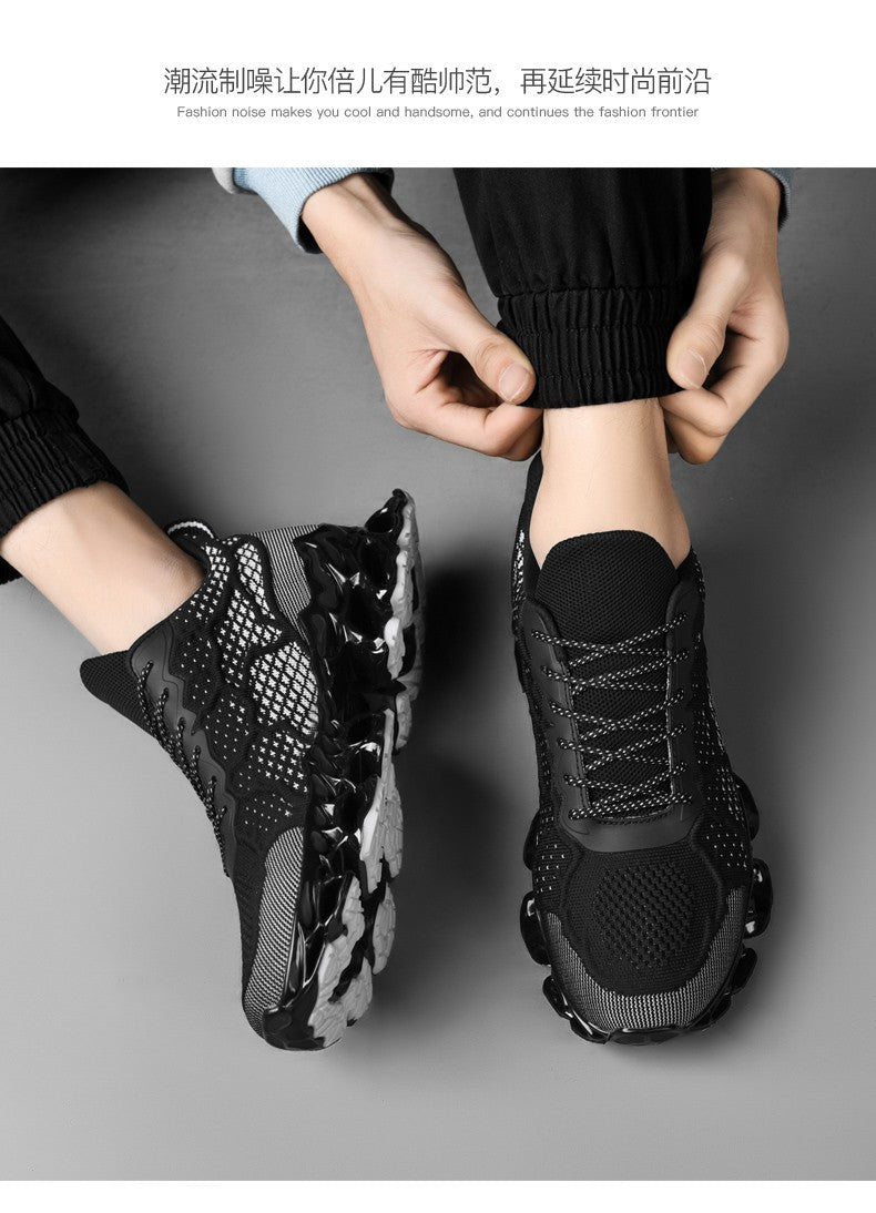Tênis Masculino Casual Masculino Tênis Masculino de Luxo Tênis Masculino de Corrida Respirável Sapatos da moda Loafers Tênis de corrida para homens