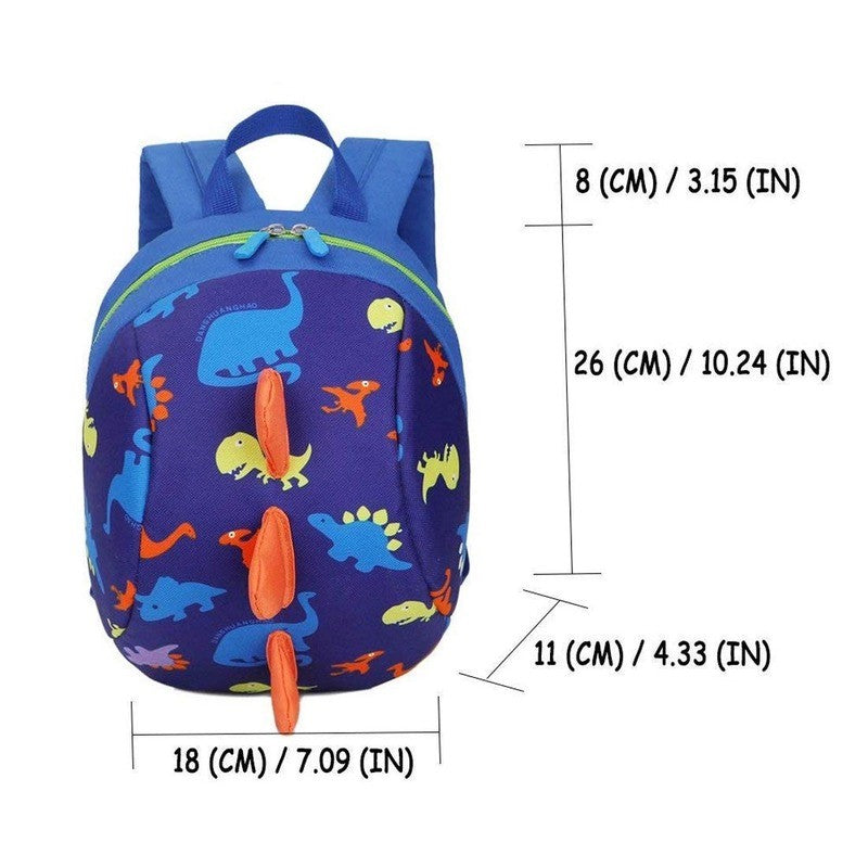Infant Baby Dinosaur Safety Harness Backpack Toddler Kids Canvas Leash Anti-lost Kindergarten Bag Children Animal Schoolbags