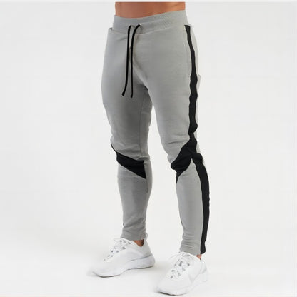 Mens Casual Pants Autumn Winter Fleece Sweatpants Men Running Jogger Sports Gym Trousers Fashion Solid Color Workout Long Pants