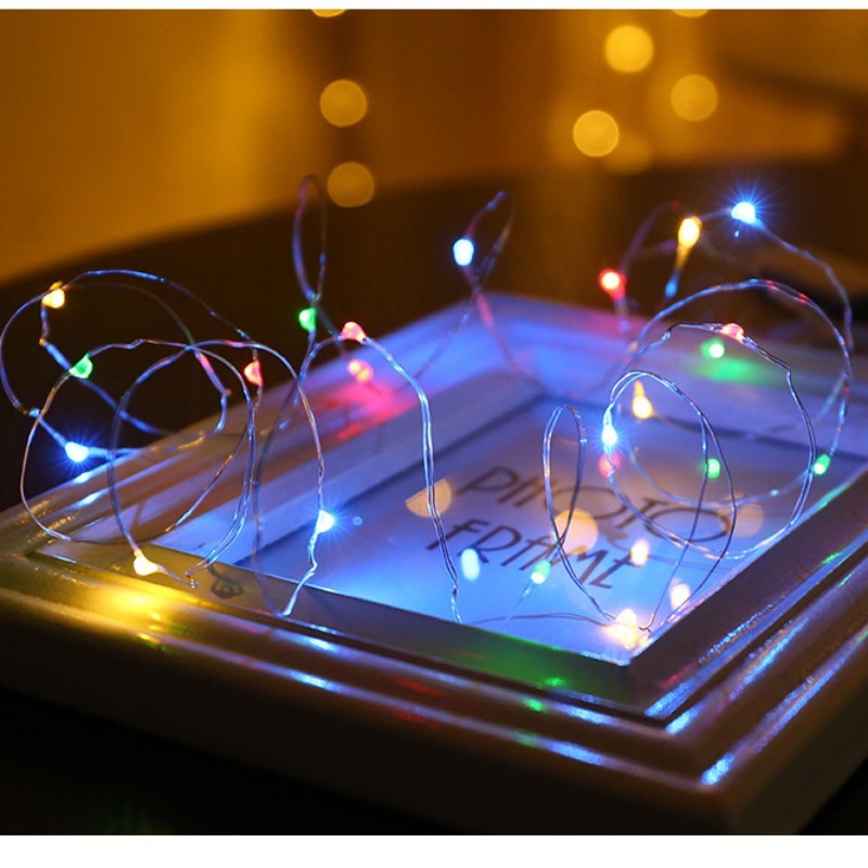 10/20/30M USB LED String Lights Copper Silver Wire Garland Light Waterproof Fairy Lights For Christmas Wedding Party Decoration