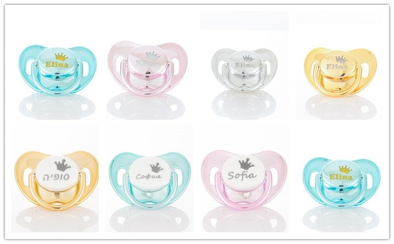 MIYOCAR colorful lovely Jesus mother pacifier dummy BPA free unique gift for new born baby shower